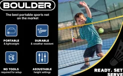 BOULDER INSTANET 14FT MULTI-SPORT NET