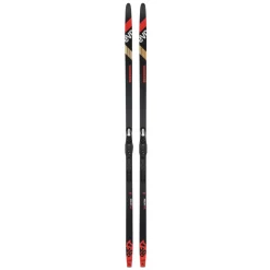 Like-New Rossignol EVO ACTION XT55 S Boys XC Ski/Binding Black And Red 165 cm