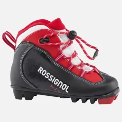Like-New Rossignol X-1 JUNIOR Boys NNN XC Ski Boots Navy Blue YT-13