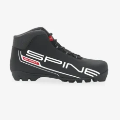 Like-New SPINE SMART 357 Mens NNN XC Ski Boots Black W 07-07.5 / JR 05.5-06