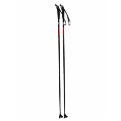 Like-New Swix ELITE Mens XC Ski Poles Grey And Red 135 cm / 54 in