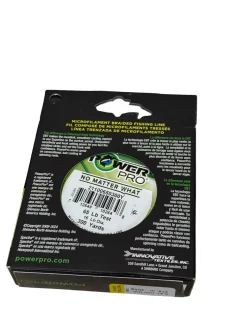 New POWER PRO 65lb Braid Fishing Line 300 yds - Hi-Vis Yellow