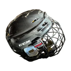 New CCM Tacks 210 Helmet Cage Combo Black MD