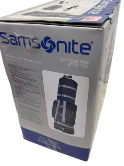New Samsonite Style 700 3-Piece Set Golf Travel Bag Set