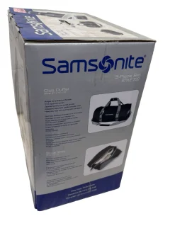 New Samsonite Style 700 3-Piece Set Golf Travel Bag Set