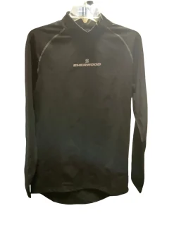 New Sher-wood Cold Weather Long Sleeve Hockey Tops Senior Black LG