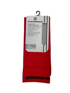 New Sher-wood Hockey Sock Red Adult