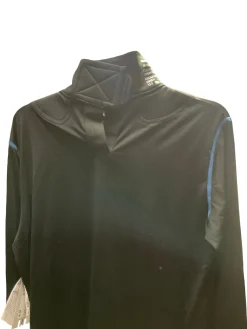 New Sher-wood Long Sleeve With Neck Guard Hockey Tops Senior Black MD
