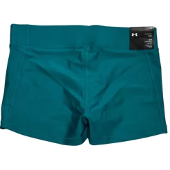 New Under Armour Compression Mod Rise Shorty Women’s Large Teal