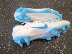 Nike HUARACHE 9 ELITE LAX Cleats Mens White Senior 12