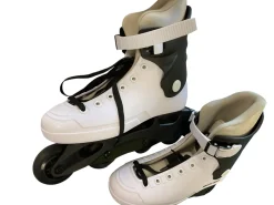 ROLLINGBUNNY INLINE SKATES Senior Rec Fitness Skates Black Senior 9
