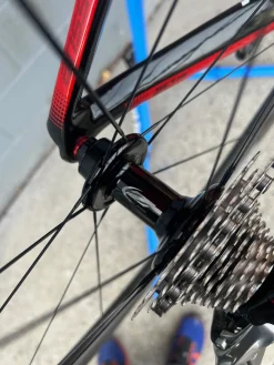 Scott Foil Team Issue 52cm Carbon Fiber w/ Zipp 404 Wheelset