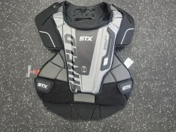 STX SHIELD 400 LAX Goalie Chest M Black SM