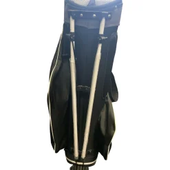 Top Flite Mens Stand Bag Black And White