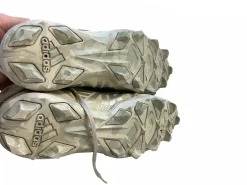 Used Adidas LAX Cleats Boys White Youth 07.5