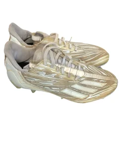 Used Adidas LAX Cleats Mens White Senior 9.5