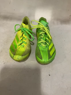 Used Adidas LAX Cleats Mens Kelly green Senior 10