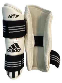 Used Adidas Martial Arts Forearm Pads White SM