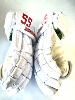 Used Adrenaline PHOENIX LAX Goalie Gloves M White 13