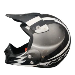 Used AFX XF85 Adult Motocross Helmet Black Large