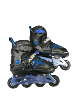 Used Airwalk ABEC-5 Child Aggressive Skates Black Adjustable