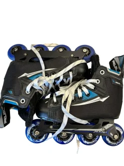 Used Alkali REVEL ADJ 2-5 Junior Aggressive Skates Black Adjustable