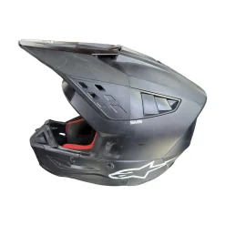 Used Alpine Stars SM5 Junior Helmet Black MD
