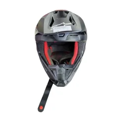 Used Alpine Stars SM5 Junior Helmet Black MD