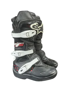 Used Alpine Stars TECH 4 Junior Boots Black Youth 11.0
