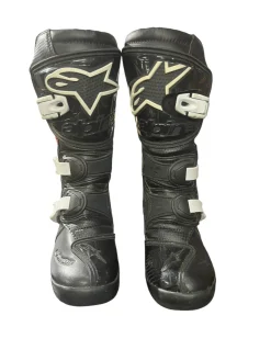 Used Alpine Stars TECH 4 Junior Boots Black Youth 11.0