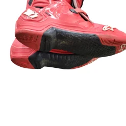Used Alpine Stars TECH 10 MTX BOOTS Mens Boots Red Senior 12