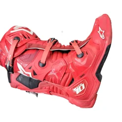 Used Alpine Stars TECH 10 MTX BOOTS Mens Boots Red Senior 12