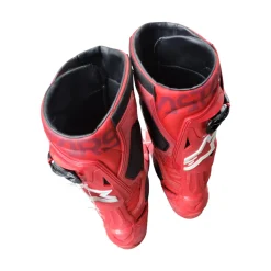 Used Alpine Stars TECH 10 MTX BOOTS Mens Boots Red Senior 12