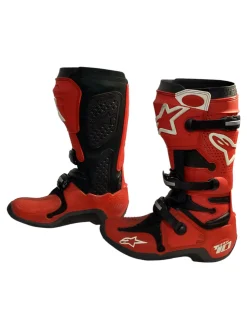 Used Alpine Stars TECH 10 Mens Boots Red Senior 12