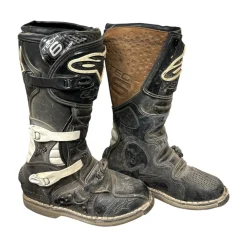 Used Alpine Stars TECH 6 Mens Motocross Boots Black Senior 6
