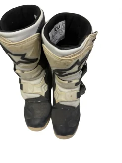Used Alpine Stars TECH 3S Junior Motocross Boots Black Youth 10.0
