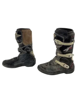 Used Alpine TECH 4 S Junior Boots Black Youth 06.0