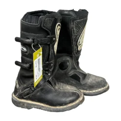 Used ANSWER Junior Motocross Boots Black Junior 05