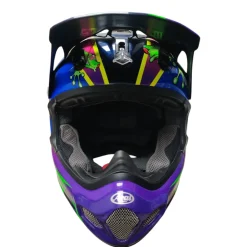 Used ARAI VX-PRO4 Adult Motocross Helmet Navy Blue Small