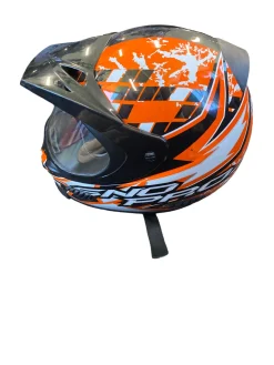 Used ARCTIC CAT SNOPRO HELMET Adult Helmet Orange SM