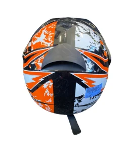 Used ARCTIC CAT SNOPRO HELMET Adult Helmet Orange SM