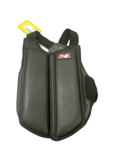 Used ATA Martial Arts Chest Guard Black SM