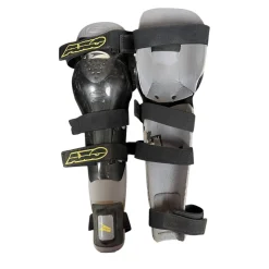 Used AXO Adult Motocross Knee Guard Black Large