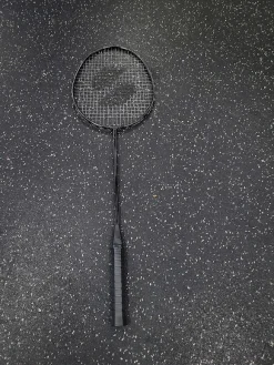 Used BADMINTON RAQUET Adult Badminton Racquet Black Unknown