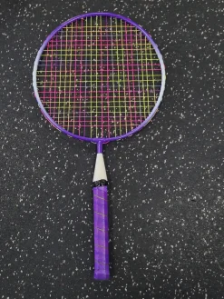 Used BADMINTON RAQUET Junior Badminton Racquet Purple Unknown
