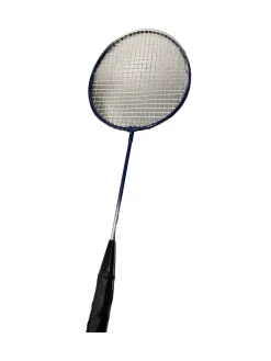 Used BADMITON RACQUET Adult Badminton Racquet Navy Blue Unknown