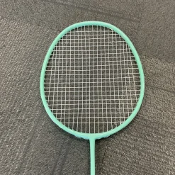 Used BADMITON RAQUET GREEN Adult Badminton Racquet Green Unknown