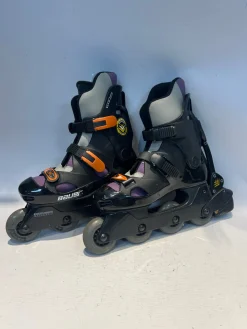Used Bauer BAUER INLINE SKATES Senior Aggressive Skates Black Senior 8