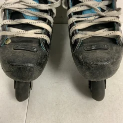 Used Bauer RSX HI-LO Junior Rec Fitness Skates Royal Blue Junior 06