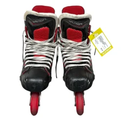 Used Bauer VAPOR Senior Roller Quad Skates Black Senior 8.5